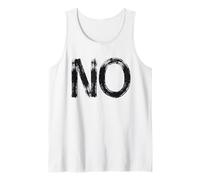 No No Anti Contro Demo Dichiarazione pubertà Clima Mondo Canotta