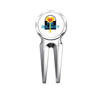 no/no Brasiliano Carnevale en joy Golf Divot Tool Golf Ball Marker Strumento di Riparazione
