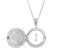 no/no Calm Just Beautiful Lucky Stars - Collana con medaglione a forma di stella, idea regalo per compleanno