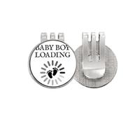 no/no Caricamento infantile ragazzi art deco moda Golf Ball Marker cappello Cap Clip smalto magnetico