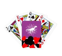 no/no Carne di caccia che segue il gioco classico della carta da gioco del poker di simbolo degli animali