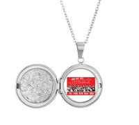 no/no Cina Red Education Promozione Internazionale Locket Collana Tenere Immagine Gioielli Regalo di Compleanno