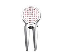 no/no Cina Red Patriottism Harmony Golf Divot Tool Golf Marker Strumento di riparazione