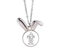 no/no Collana con ciondolo a forma di coniglio, ideale come regalo