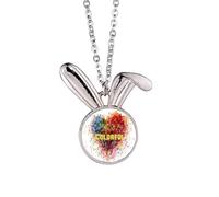no/no Collana con ciondolo a forma di coniglio, ideale come regalo