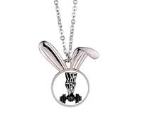 no/no Collana con ciondolo a forma di coniglio, ideale come regalo
