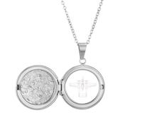 no/no Collana con medaglione a forma di aeromobile, con tecnologia militare, idea regalo per compleanno