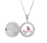 no/no Collana con medaglione a forma di cartone animato con scritta "Common Sense" (lingua italiana non garantita)