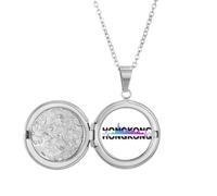 no/no Collana con medaglione a forma di radio cittadina di Hong Kong, ideale come regalo di compleanno