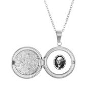 no/no Collana con medaglione con citazione avatar country con immagine di gioielli regalo di compleanno