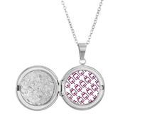 no/no Collana con medaglione con scritta "Power Seal", idea regalo per compleanno