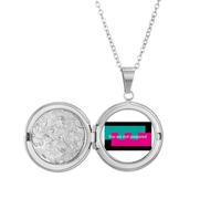 no/no Collana con medaglione in stile art déco con scritta "You Are Not Prepared", idea regalo di compleanno