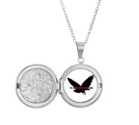 no/no Collana con medaglione "The Bird wants to go home", idea regalo di compleanno