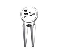 no/no Depression Cloud Weather Art Deco Fashion Golf Divot Tool Golf Marker Strumento di riparazione