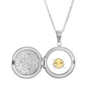 no/no Dizzy - Collana con medaglione a forma di testa confusa, ideale come regalo di compleanno