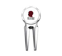 no/no Dont Let Man Be The Last Animal Golf Divot Tool Golf Marker Strumento di riparazione