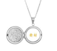 no/no en contorno implicazione festiva prosper collana medaglione tenere immagine gioielli regalo di compleanno