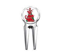 no/no Festival celebra laye trees Golf Divot Tool Golf Ball Marker Strumento di riparazione