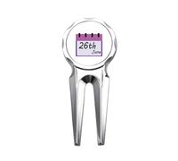 no/no Giornata internazionale contro la droga divieto di vita Golf Divot Tool Golf Ball Marker Strumento di riparazione