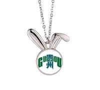 no/no Guizhou - Collana con ciondolo a forma di coniglio, ideale come regalo