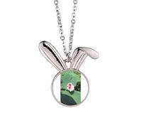 no/no Little Lotus Summer Sunshine - Collana con ciondolo a forma di coniglietto