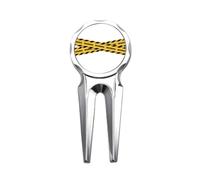 no/no Logo Warning Art Deco Fashion Golf Divot Tool Golf Marker Strumento di riparazione