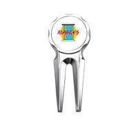no/no Lover Love The Only Romance Golf Divot Tool Golf Marker Strumento di riparazione