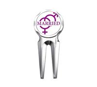 no/no Marriage Faly Status - Strumento per la riparazione di palline da golf per uomini e donne