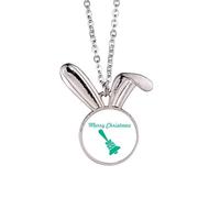 no/no mas bell hope art deco moda coniglio collana ciondolo coniglietto animale gioielli regalo