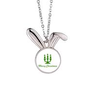 no/no mas Candle Dinner Faly Rabbit collana ciondolo coniglietto animale gioielli regalo