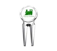 no/no mas Train Harvest Transfer Golf Divot Tool Golf Ball Marker Strumento di riparazione
