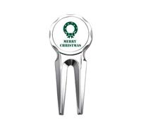 no/no Mas Wreath Star Happiness Golf Divot Tool Golf Ball Marker Strumento di riparazione