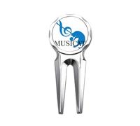 no/no Musica Cat combina divertimento Art Deco moda Golf Divot Tool Golf Marker Strumento di riparazione