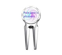 no/no Painful Past Sle Hexagon Golf Divot Tool Golf Marker Strumento di Riparazione
