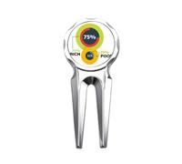 no/no Povertà Ricchezza Differenziazione Disparità Golf Divot Tool Golf Ball Marker Strumento di Riparazione