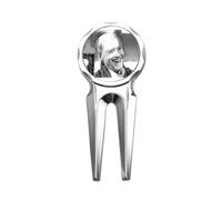 no/no Strumento di riparazione del marcatore della pallina da golf del presidente degli Stati Uniti d'America Mock Disprezzo Golf Divot Tool