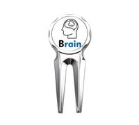no/no Strumento di riparazione del marcatore della pallina da golf della pioggia del pensiero del corpo umano del cervello