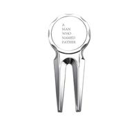 no/no Strumento per la riparazione delle palline da golf con scritta "Man Love Dad Father Futrue"
