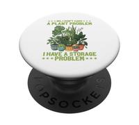 No, non ho un problema con le piante Divertente amante del giardinaggio PopSockets PopGrip Adesivo