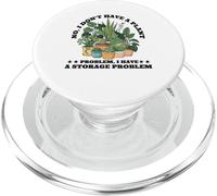 No, non ho un problema con le piante Divertente amante del giardinaggio PopSockets PopGrip per MagSafe
