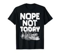 No, Non Oggi Sarcastico Dead House Fly Procrastinazione Maglietta