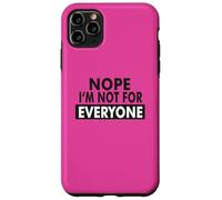 No, non sono per tutti: Uomini single Essere single humor Custodia per iPhone 11 Pro Max