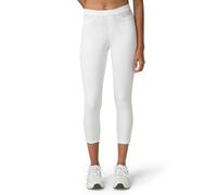 No Nonsense Legging Capri in Denim Classico da Donna con Tasche, Bianco, XXL