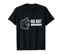No Nut Novembre Natura Persona Maglietta