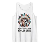 No One is Illegal on Stolen Land - Native American Roots Canotta