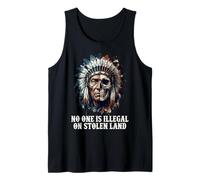 No One is Illegal on Stolen Land - Native American Roots Canotta