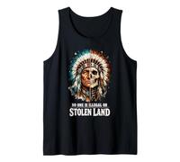 No One is Illegal on Stolen Land - Native American Roots Canotta
