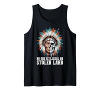 No One is Illegal on Stolen Land - Native American Roots Canotta