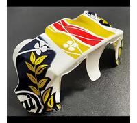 No Orignal Hel-met Rear Trim Spoiler Accessories Compatible with RX-7V EVO, Nakano, Pedrosa Shogun, Haga WSBK, TSUBASA, Kiyonari Trico, For RX7X, RX-7X, Hayden Reset (NAKAGAMI, M-L(57-60CM))