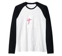 No Other Name Gesù Christian Faith Maglia con Maniche Raglan